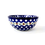 C38 Bunzlau Rijstkom - Rice Bowl groot 70X Flower Tendril Rice Bowl